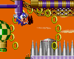 Une fois touch, Sonic devient Hyper Sonic !